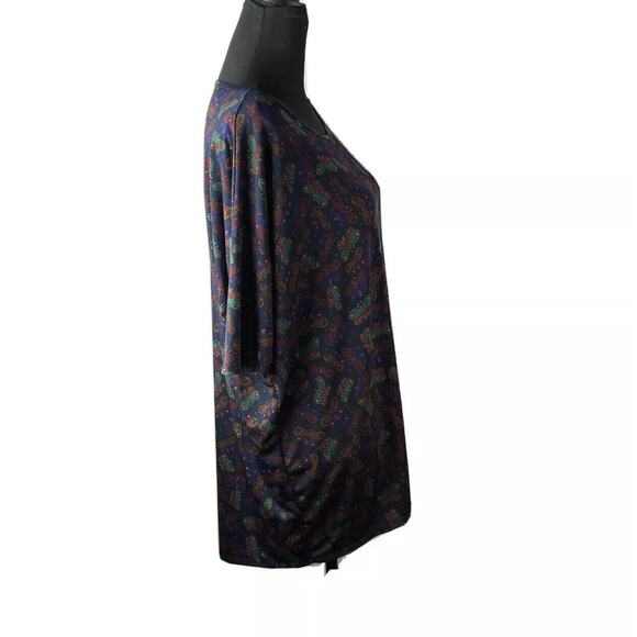 Lularoe Irma Medium Tunic Top Slinky Material Butterfly - Picture 4 of 8